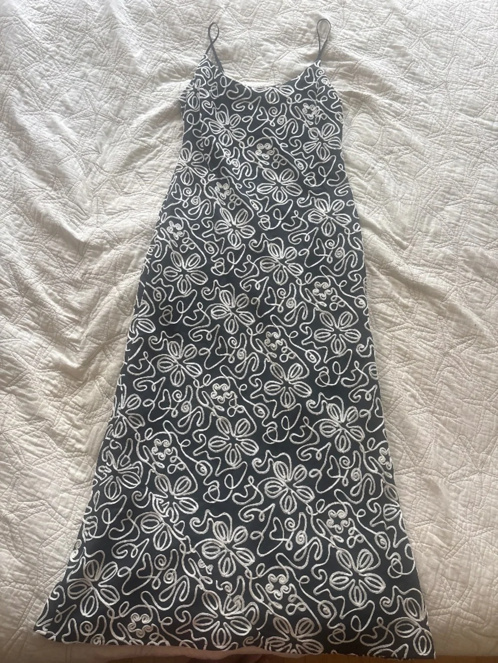 Ruby NZ embroidered floor length dress
